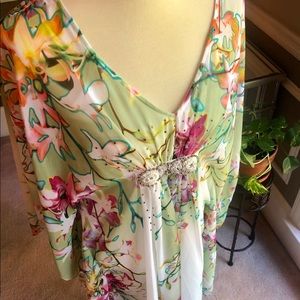 Tunic, dressy, party top. Gorgeous, NWOT.